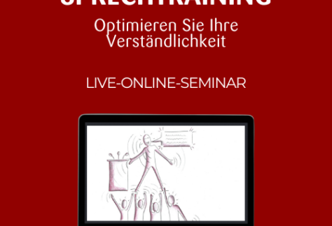 Optimieren Sie Ihre Verständlichkeit - Sprechtraining Online Seminar