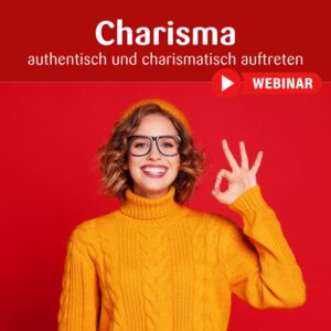 Charismatisch auftreten Webinar